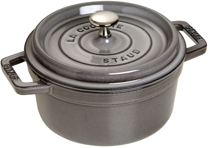 Garnek Staub La Cocotte Grafitowy 1.7 l (3272341018182) - obraz 1