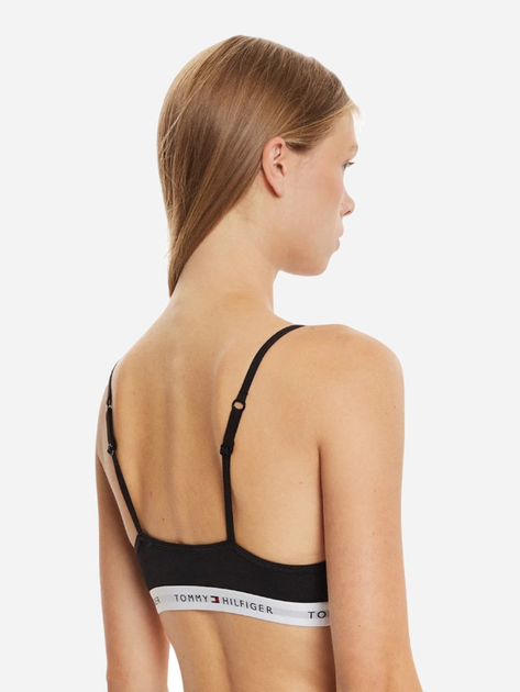Zestaw biustonoszy damskich Tommy Hilfiger UW0UW05528-0R7 S 2 szt Czarny (8720637192511) - obraz 4