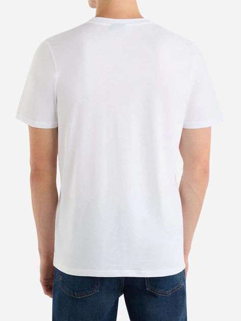 Футболка хлопковая длинная мужская Umbro Ftbl Box Graphic Tee 66554U-13V S Белая (5063178240901) - Фото 2 Футболка хлопковая длинная мужская Umbro Ftbl Box Graphic Tee 66554U-13V S Белая (5063178240901) - изображение 2