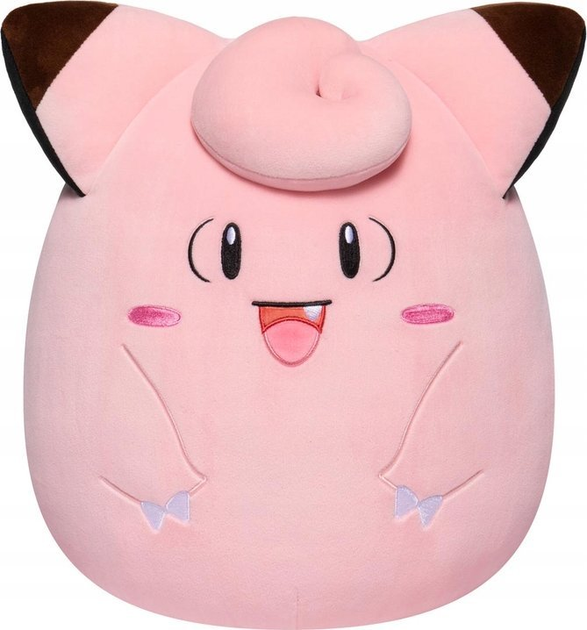 Pluszak Jazwares Pokemon Squishmallows Clefairy 35 cm (196566195424) - obraz 1