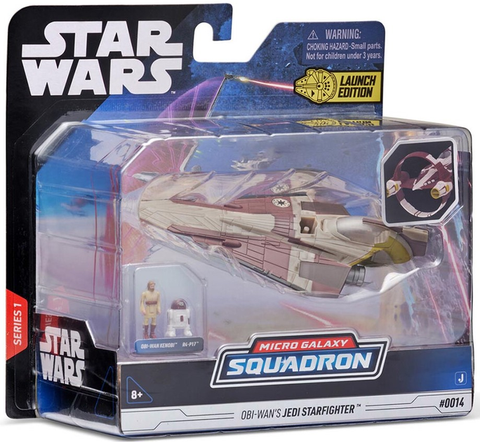 Figurka Jazwares Star Wars Delta 7B Jedi Starfighter Obi-Wan (191726416210) - obraz 3