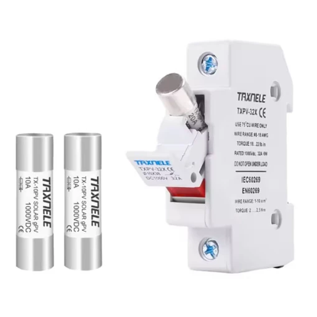 Держатель предохранителей постоянного тока TAXNELE 1p DC Fuse Holders ...