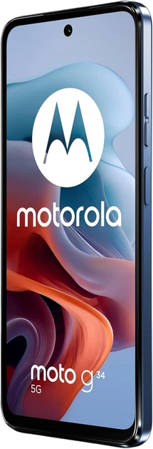 Smartfon Motorola Moto G34 5G 4/128GB Ice Blue (PB0J0024SE) - obraz 4