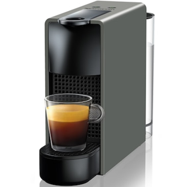 Капсульная Кофеварка Nespresso Essenza Mini C30 Intense Grey + подарок ...
