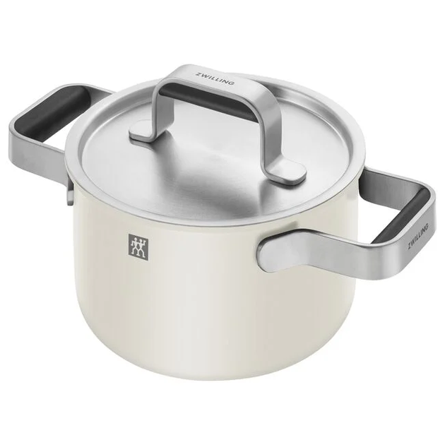 Набор кастрюль Zwilling Pure из 5 предметов белый нержавеющая сталь для индукции - изображение 9