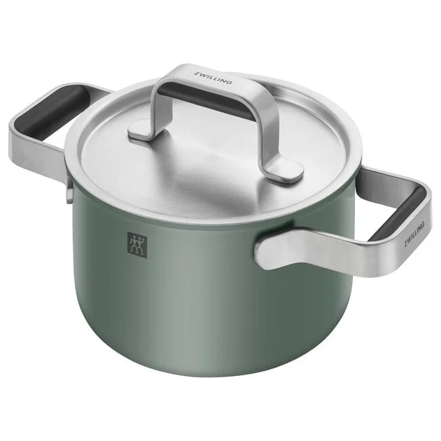 Набір каструль Zwilling Pure із 5 предметів зелений нержавіюча сталь для індукції - Фото 10 Набір каструль Zwilling Pure із 5 предметів зелений нержавіюча сталь для індукції - зображення 10