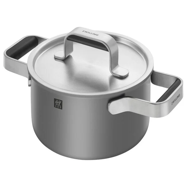 Набор кастрюль Zwilling Pure из 5 предметов серый нержавеющая сталь для индукции - изображение 10