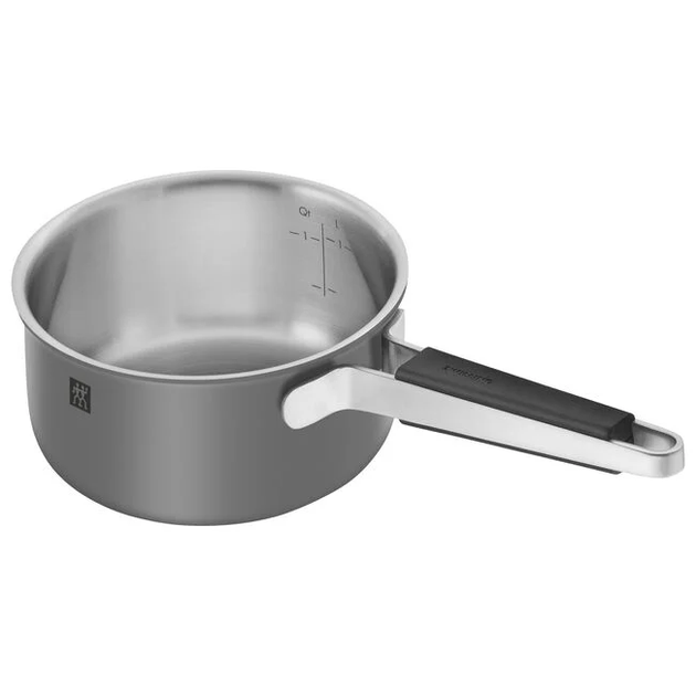 Набор кастрюль Zwilling Pure из 5 предметов серый нержавеющая сталь для индукции - изображение 11