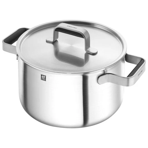Набор кастрюль Zwilling Pure из 5 предметов серебристый нержавеющая сталь для индукции - Фото 7 Набор кастрюль Zwilling Pure из 5 предметов серебристый нержавеющая сталь для индукции - изображение 7
