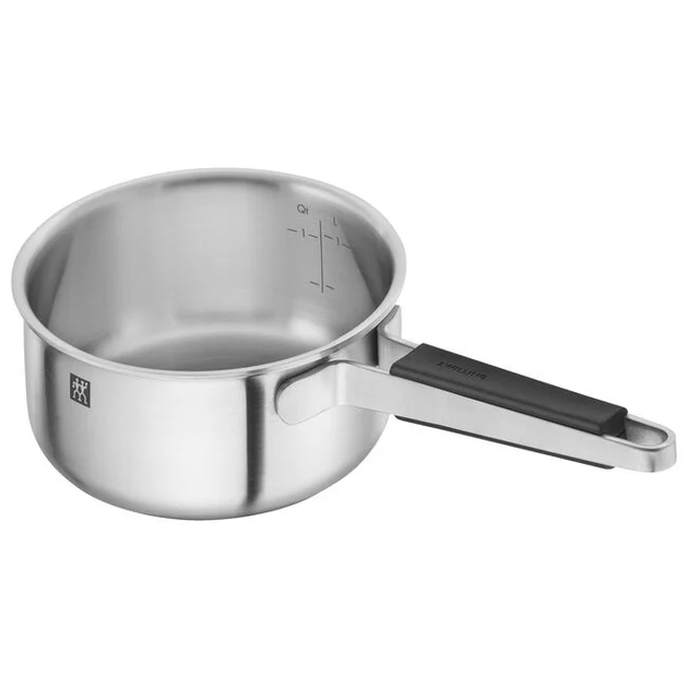 Набор кастрюль Zwilling Pure из 5 предметов серебристый нержавеющая сталь для индукции - Фото 11 Набор кастрюль Zwilling Pure из 5 предметов серебристый нержавеющая сталь для индукции - изображение 11