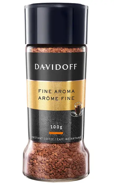 Кофе растворимый Davidoff Cafe Fine Aroma 100 г - Фото 1 Кофе растворимый Davidoff Cafe Fine Aroma 100 г - изображение 1