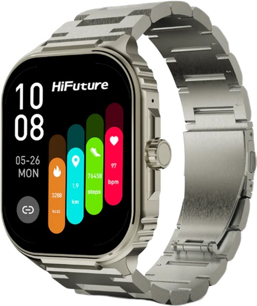 Smartwatch HiFuture Ultra3 Pro Silver (6972576181855) - obraz 3