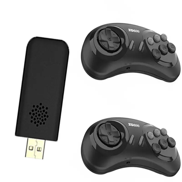 Ігрова приставка консоль AB800 HDMI 64Gb 1600 ігор із джойстиками 2 шт. - зображення 3