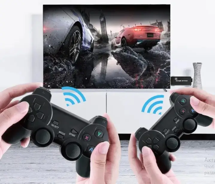 Ігрова приставка консоль CM8 64Gb 4K 2джойстики 10000ігор - зображення 3