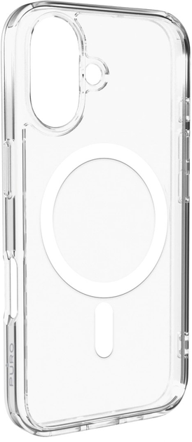 Etui Hurtel Puro Lite Mag MagSafe do Apple iPhone 16 Plus Transparent (8018417486135) - obraz 1