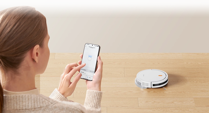 Робот-пылесос Xiaomi Robot Vacuum E5 white (1033284) - Фото 17 Робот-пылесос Xiaomi Robot Vacuum E5 white (1033284) - изображение 17