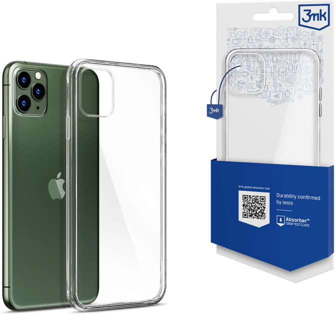 Акція на Панель 3MK Clear Case для Apple iPhone 11 Pro Max Transparent від Rozetka