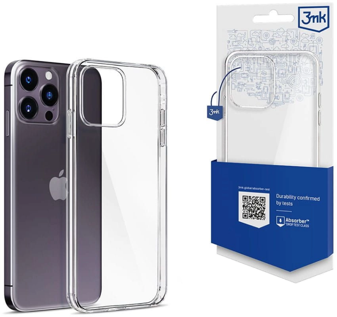 Акція на Панель 3MK Clear Case для Apple iPhone 14 Pro Max Transparent від Rozetka