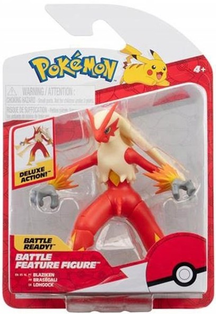 Figurka Jazwares Pokemon Bitewena Blazike W16 (191726497844) - obraz 1