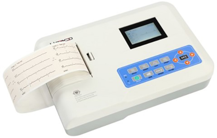 Електрокардіограф Heaco ECG300G LCD (2000091259101) - зображення 1