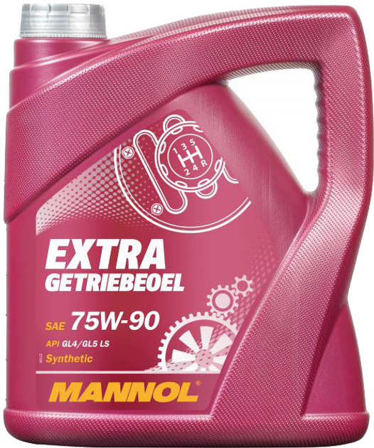 Трансмиссионное масло Mannol Extra Getriebeoel 75W-90 4 л (MN8103-4) - изображение 1