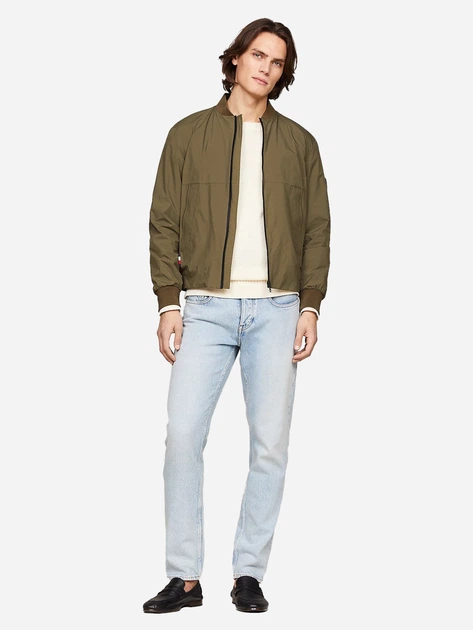 Kurtka bomberka męska Tommy Hilfiger thmw0mw34455rbn M Oliwkowa (8720646395194) - obraz 3