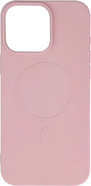 Etui Hurtel Liquid Silicone Case MagSafe do Apple iPhone 16 Pro Max Light Pink (5907769363412) - obraz 1