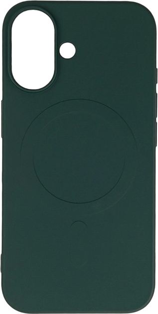 Панель Hurtel Liquid Silicone Case MagSafe для Apple iPhone 16 Dark Green (5907769363429) - зображення 1