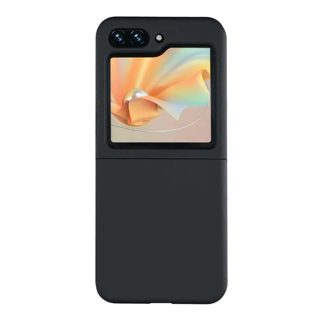 Чохол-накладка Folding Silicone для Samsung Galaxy Flip 5 black - Фото 1 Чохол-накладка Folding Silicone для Samsung Galaxy Flip 5 black - зображення 1