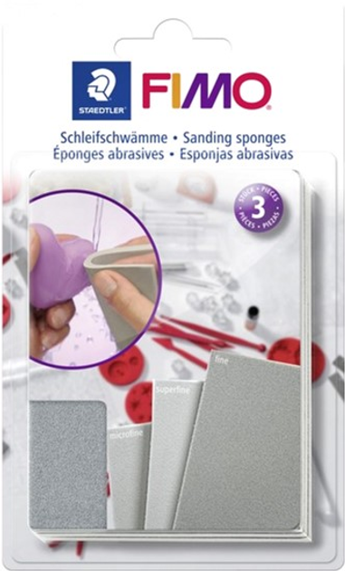 Dodatok do slajmów Fimo Sanding and polishing set (4007817870006) - obraz 1