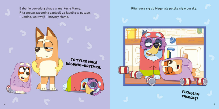Книга Harperkids Блуї. Бабусі. Моє читання (9788327687470) - зображення 3