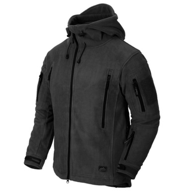 Кофта флісова Helikon-Tex Patriot Jacket Black M - зображення 1