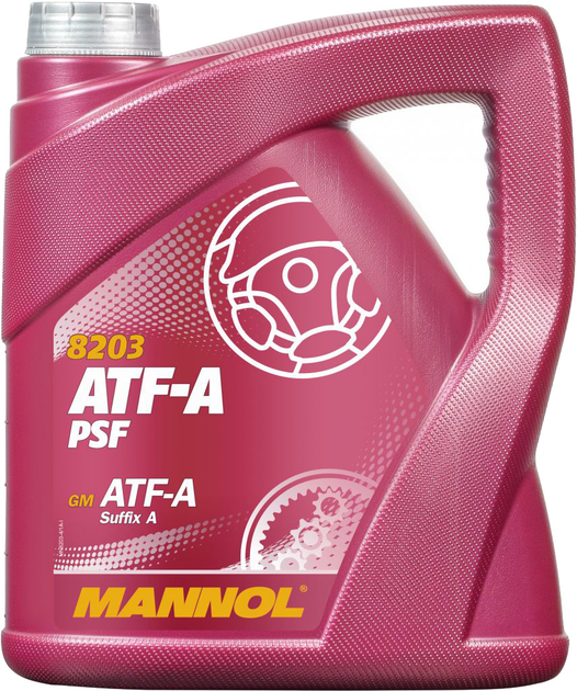 Трансмиссионное, ГУР масло Mannol ATF-A PSF 4 л (MN8203-4) – фото ...