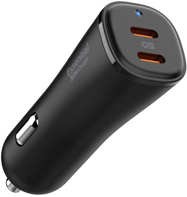 Ładowarka samochodowa Spigen ArcStation EV502 ArcStation Essential 50W Car Charger Black (ACP08523) - obraz 1