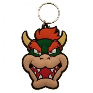 Брелок Super Mario Bowser Rubber Keychain - зображення 2