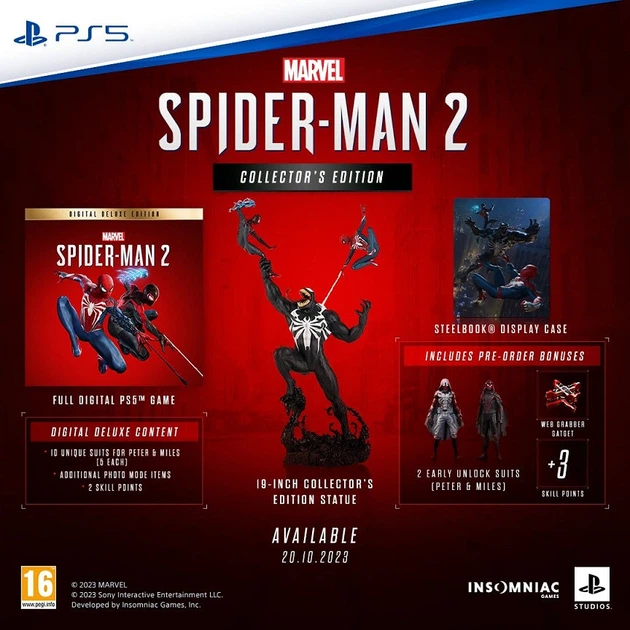 ROZETKA » Spider-Man 2 Collectors Edition (PS5) от продавца: Game