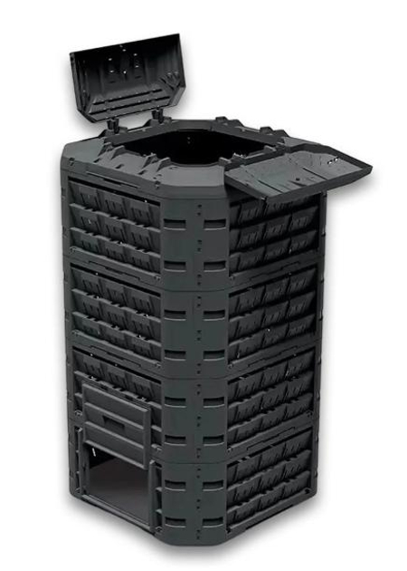 Компостер Prosperplast Compogreen Vario IKL1250C-S411 1250 л чорний - изображение 1