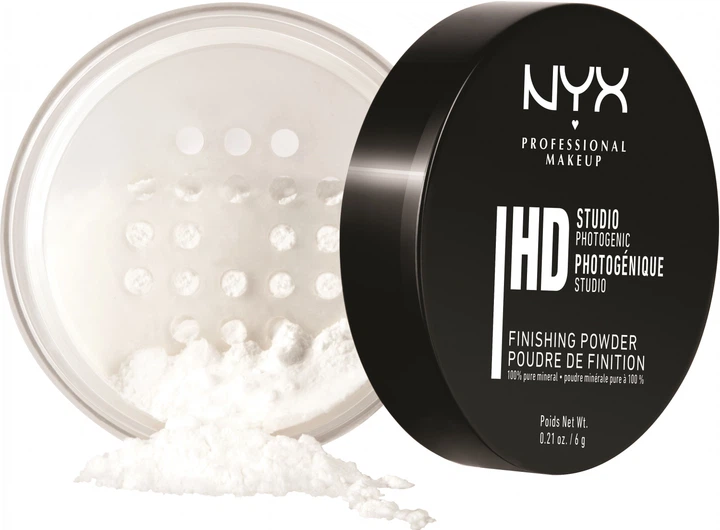 Puder do twarzy NYX Professional Makeup Studio Finishing 6g SFP01 Translucent Finish mineralny (800897816360) - obraz 2