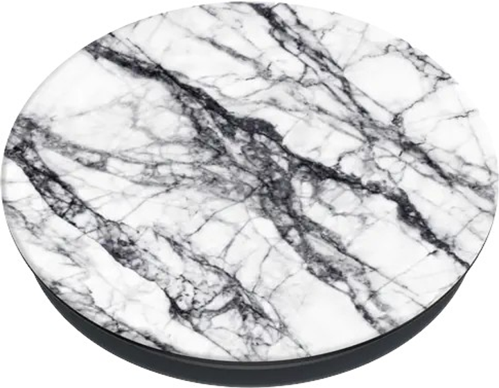 Uchwyt i podstawka do telefonu PopSockets White Stone Marble (4062519700709) - obraz 2