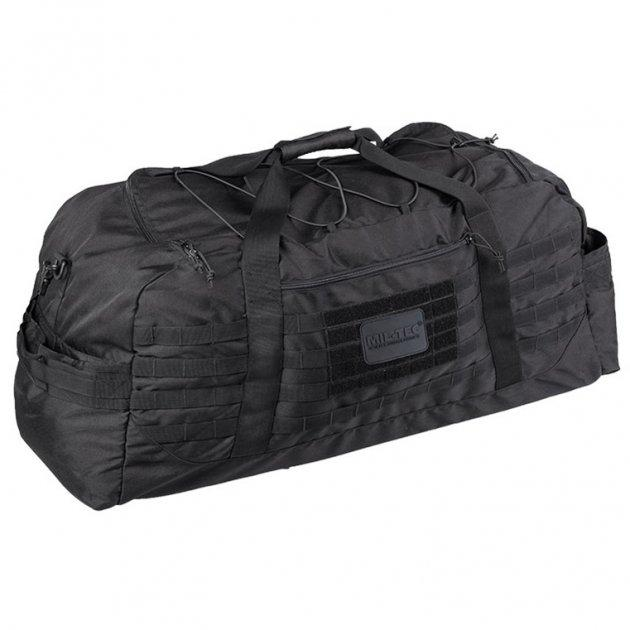 Сумка Mil-Tec us cargo bag large 105 л. - black 13828202 - зображення 2