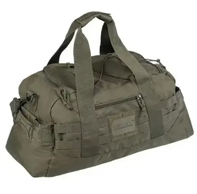 Сумка Mil-Tec us Combat Pachute Cargo Small 25л Olive 13828001 - зображення 1