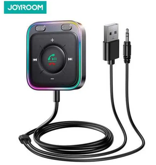Bluetooth 5.3 ресивер в авто Joyroom JR-CB3 aux wireless receiver - Фото 2 Bluetooth 5.3 ресивер в авто Joyroom JR-CB3 aux wireless receiver - зображення 2