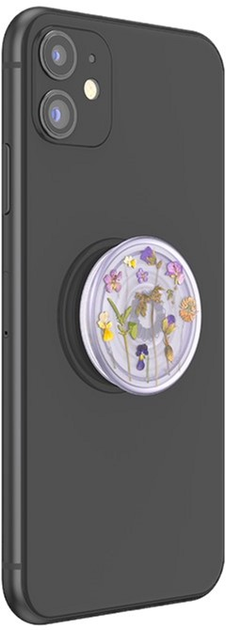 Uchwyt i podstawka do telefonu PopSockets PlantCore Grip Purple Fields (0840173728581) - obraz 4