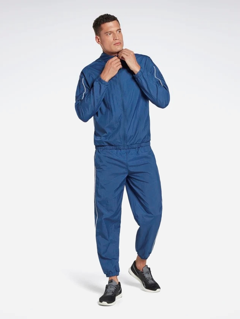 Спортивний костюм чоловічий Reebok Wor Tracksuit HA9012 XL Синій (4065423515780) - зображення 1