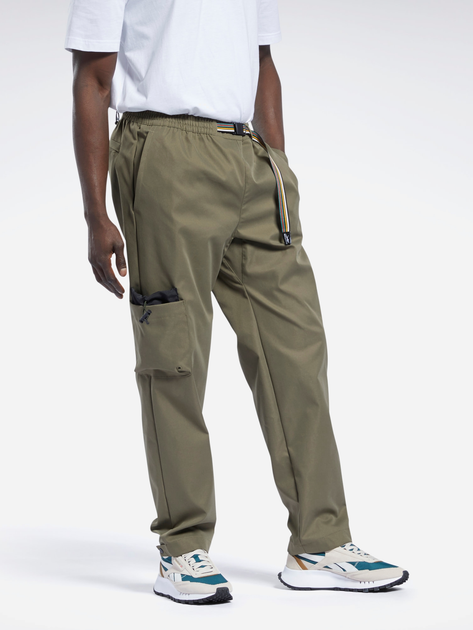 Спортивные штаны мужские Reebok Cl Camping Pant GV3434 XL Хаки ...