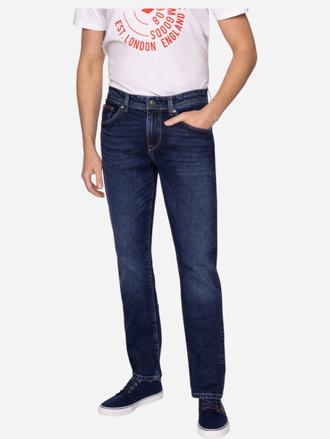 Jeansy slim fit męskie Lee Cooper Harry 650 30-32 Ciemnogranatowe (5905991713968) - obraz 1