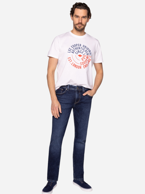 Джинси Slim Fit чоловічі Lee Cooper Harry 650 36-32 Темно-сині (5905991714088) - зображення 4