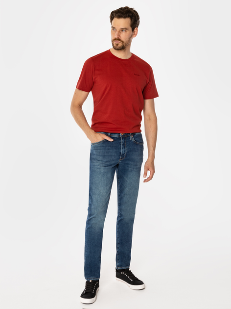 Jeansy slim fit męskie Lee Cooper Jeff 1079 33-32 Granatowe (5905991717256) - obraz 3