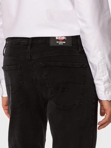 Jeansy regular fit męskie Lee Cooper London 1089 31-30 Czarne (5905991717065/5905991750161) - obraz 3