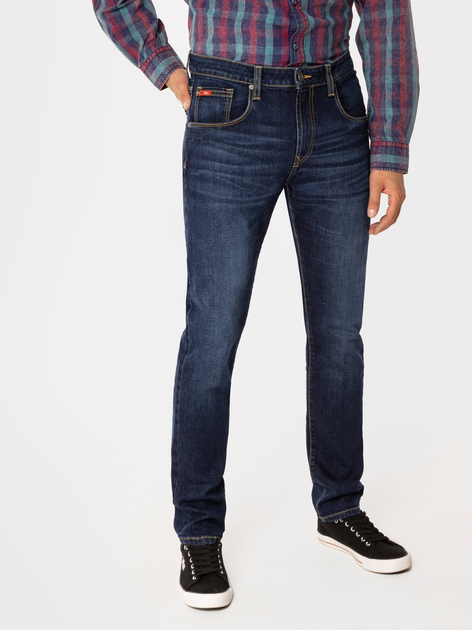 Jeansy regular fit męskie Lee Cooper Norris 2424 29-30 Ciemnogranatowe (5905991718666) - obraz 1